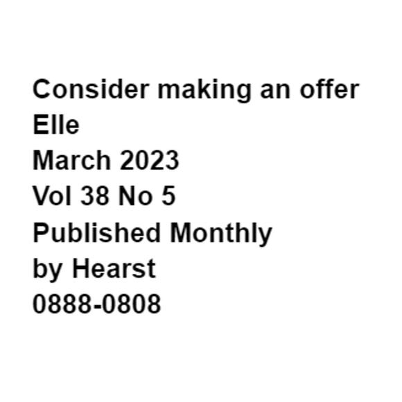 Elle March 2023 Kaia Gerber Main Character Energy Spring Fashion Tiktok Star - Picture 2 of 9